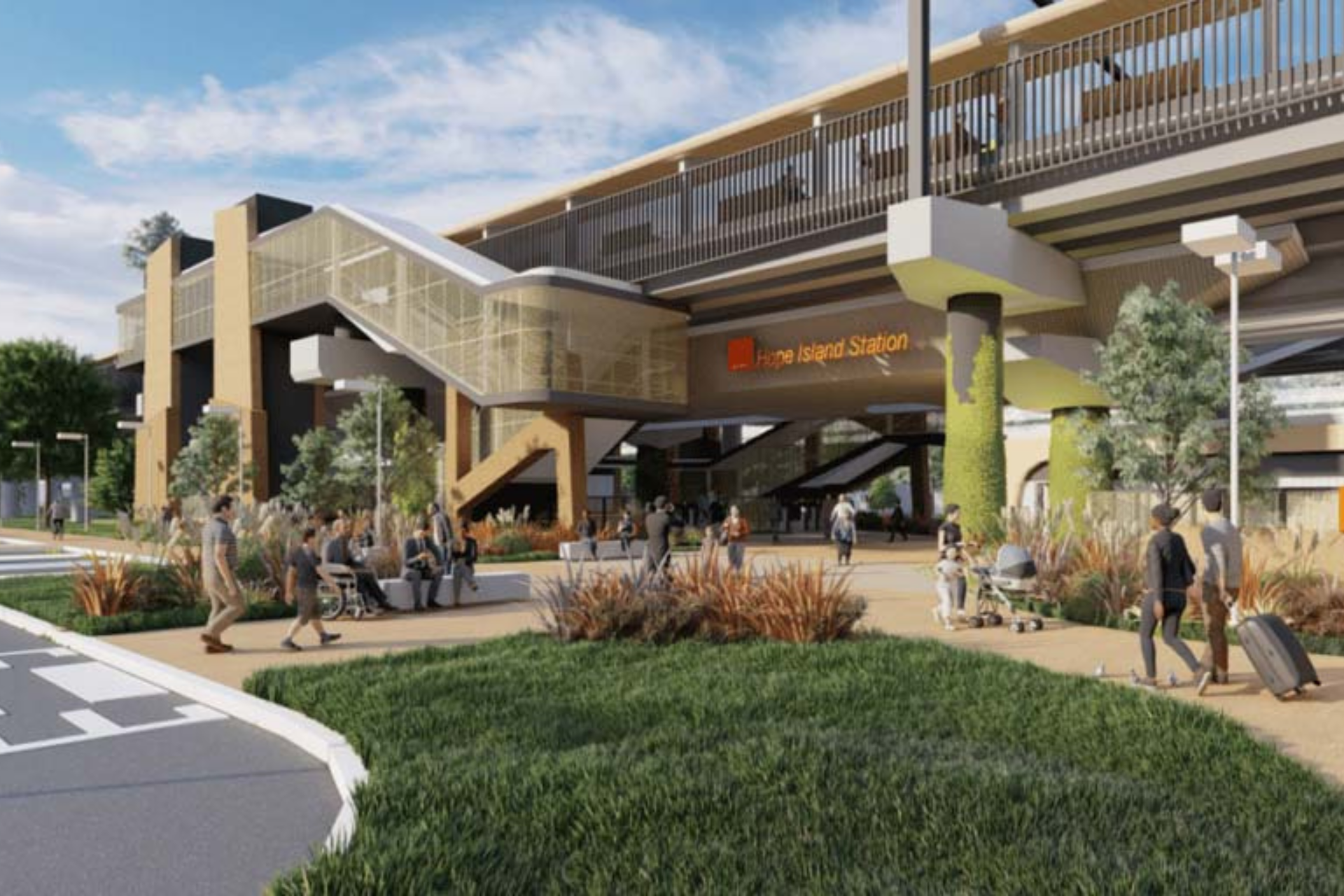 Hope Island Train Station